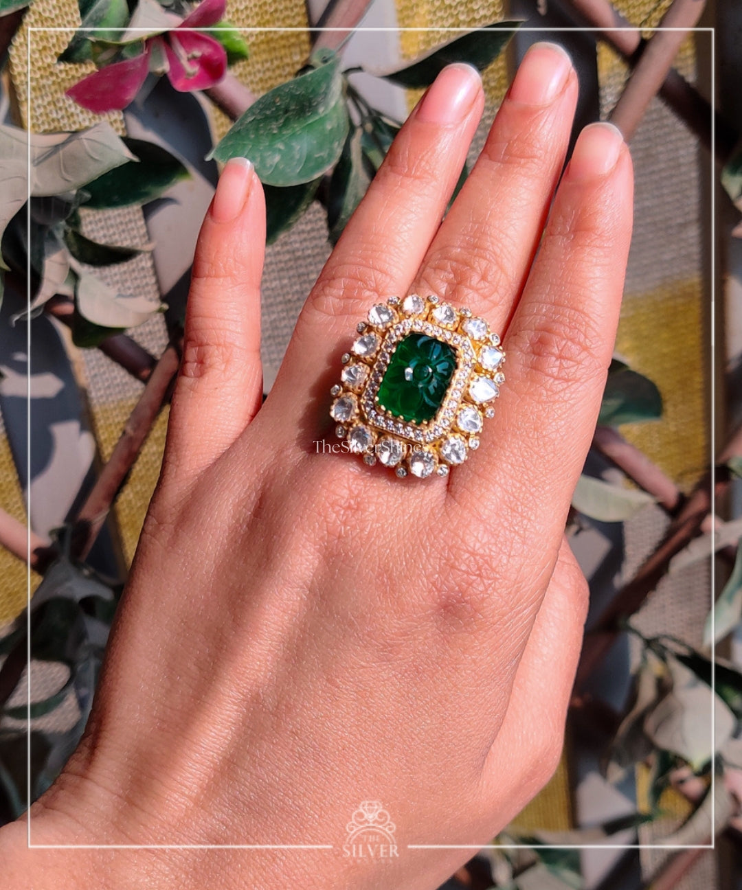 Soma - Moissanite Polkii Ring