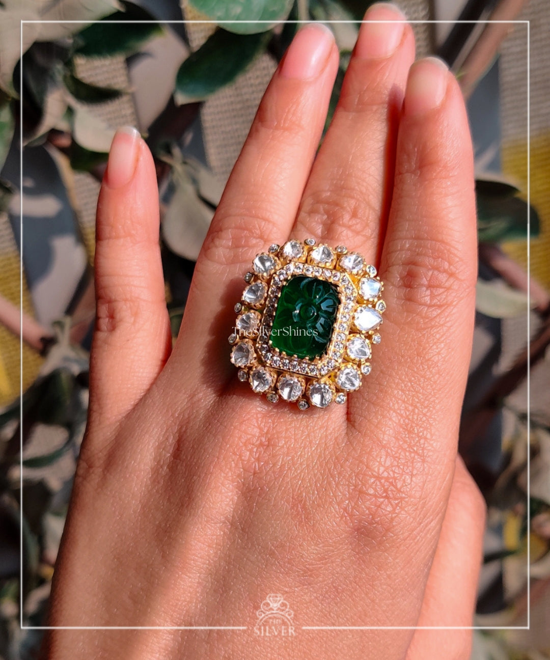 Soma - Moissanite Polkii Ring